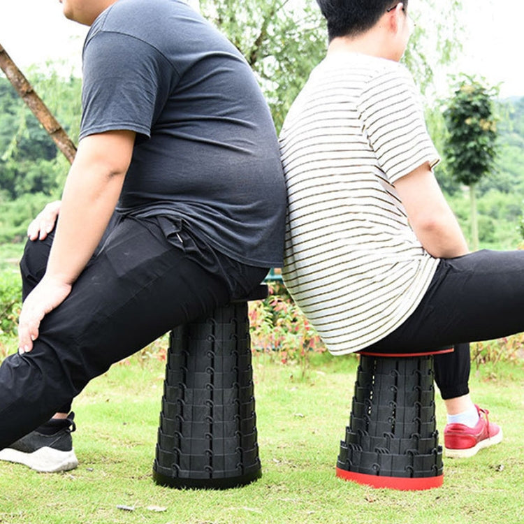 戶外便攜式摺疊伸縮塑料凳野營釣魚庭院凳子