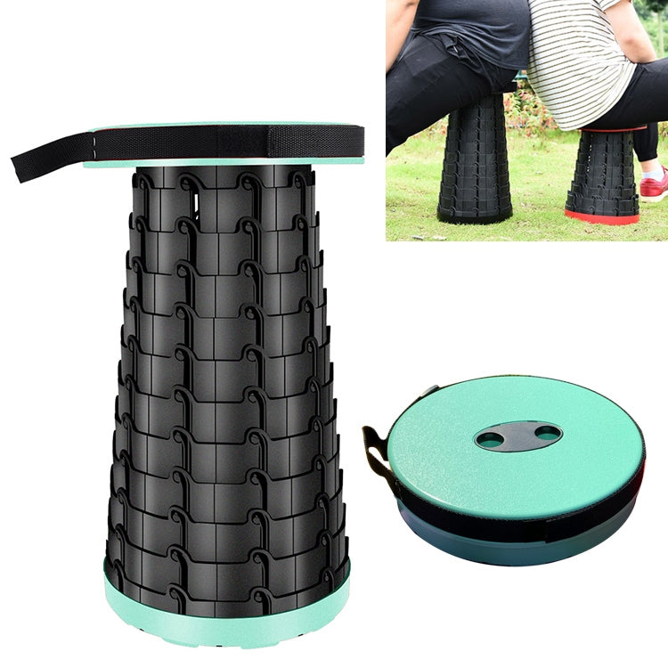 戶外便攜式摺疊伸縮塑料凳野營釣魚庭院凳子