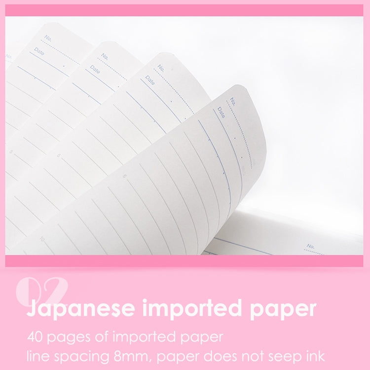 活頁記事簿彩虹曲奇每日計劃個人日記筆記本