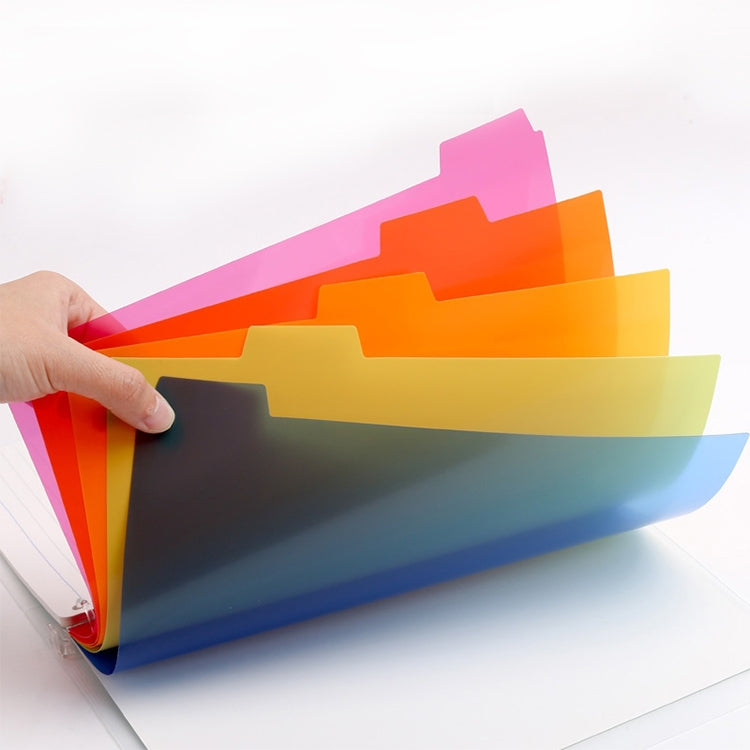 活頁記事簿彩虹曲奇每日計劃個人日記筆記本