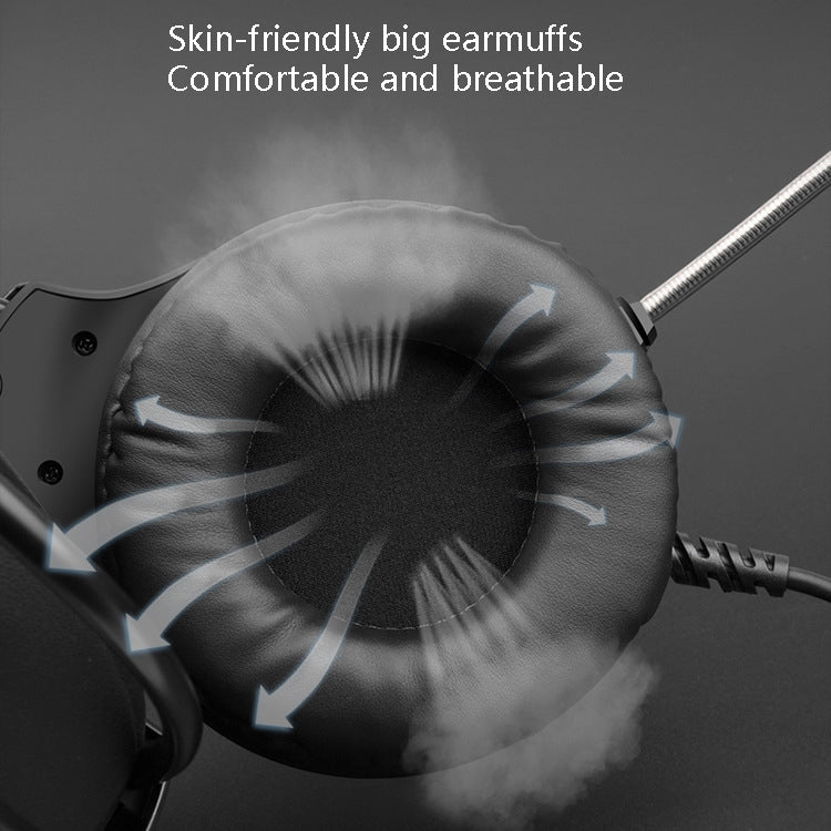 斯邁狼AK3 3.5mm雙插版本遊戲有線發光台式電腦耳麥