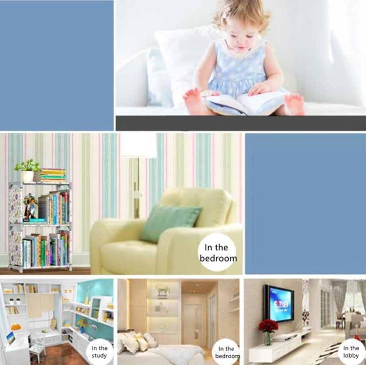 塑料鋼管多功能組合架學生書籍落地收納置物架