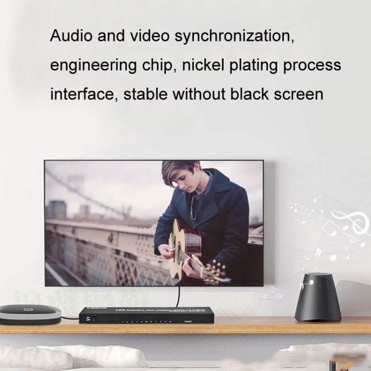 FJGEAR FJ-SM1010 30HZ HDMI 4K高清音視頻分配器