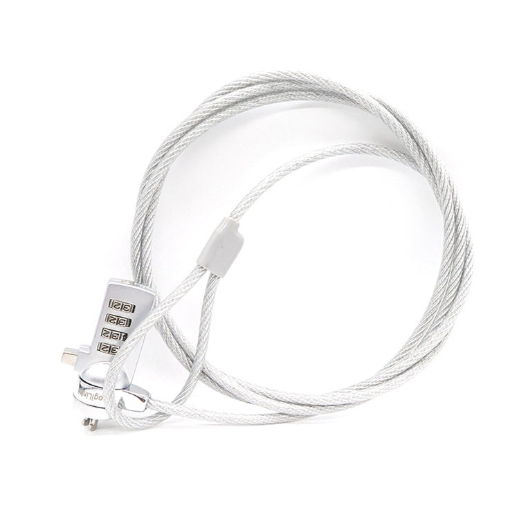 四位数字電腦鎖筆記本通用防盜密碼鎖