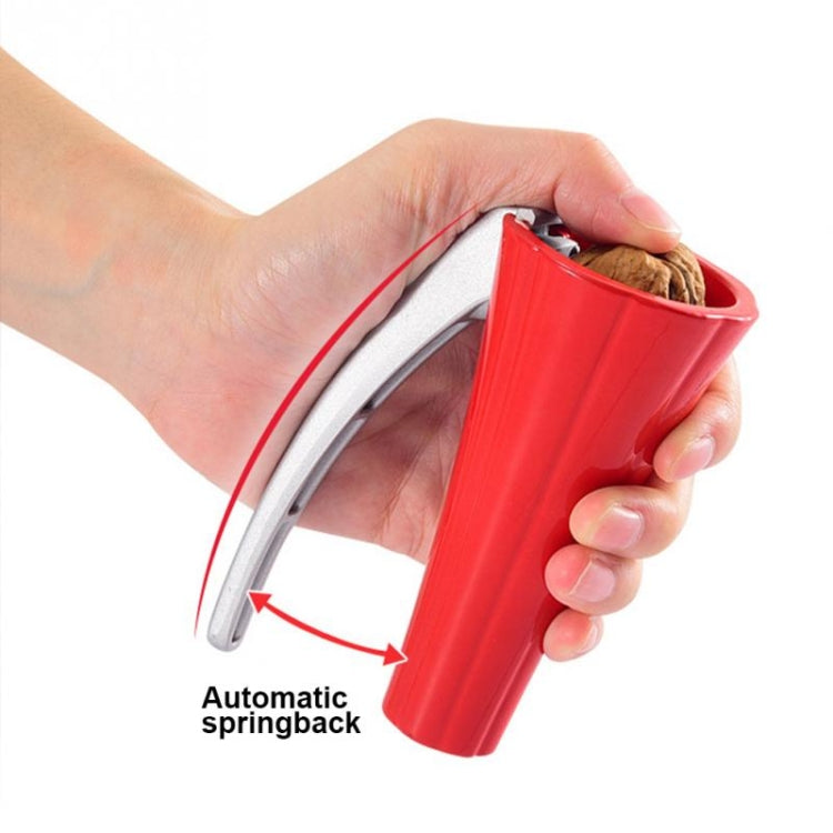 鋅合金漏斗形核桃夾 堅果開口器廚房剝殼器小工具