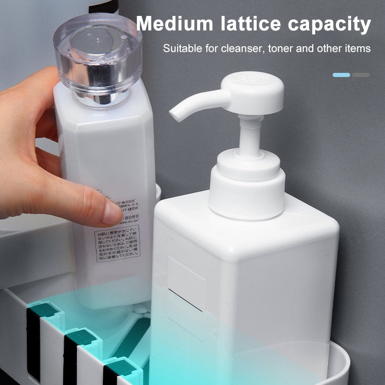 2個裝 浴室配件淋浴架無縫旋轉腳架無縫燈具貨架廚房三腳架