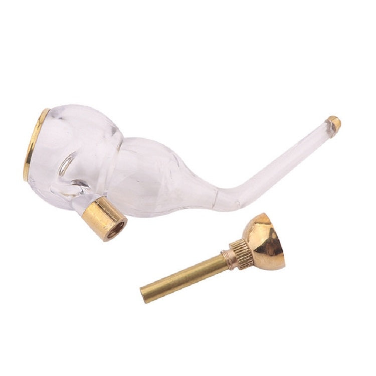 便攜迷你亞克力塑料水煙壺老式銅製水煙壺