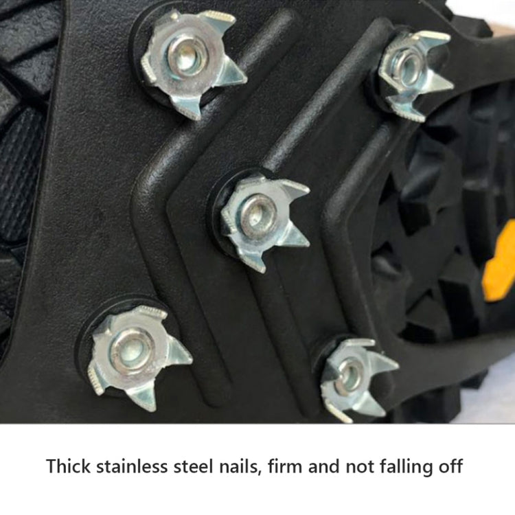 8齒冰爪戶外防滑鞋套 適用於冰雪地面