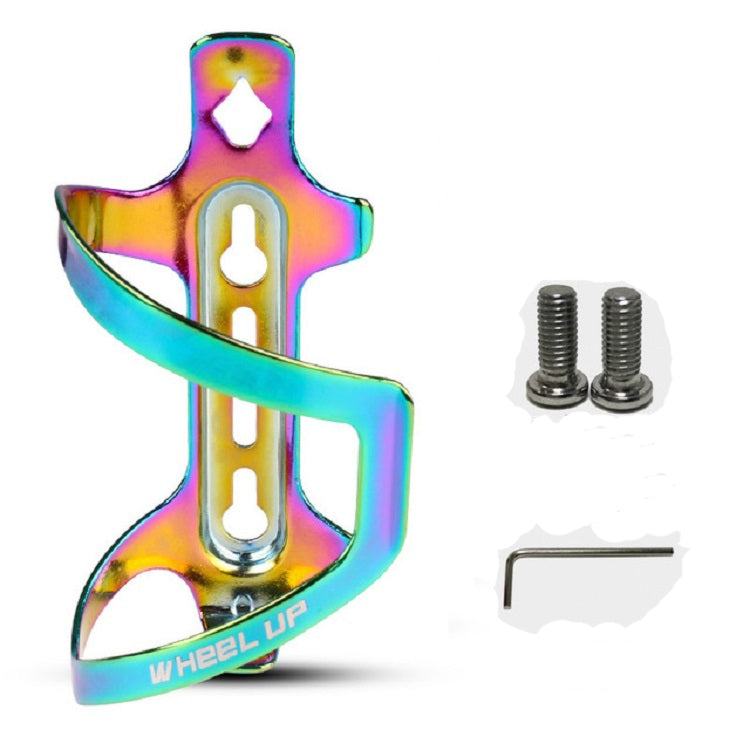 WHEEL UP 炫彩自行車水壺架 雙色鋁合金水壺架騎行裝備