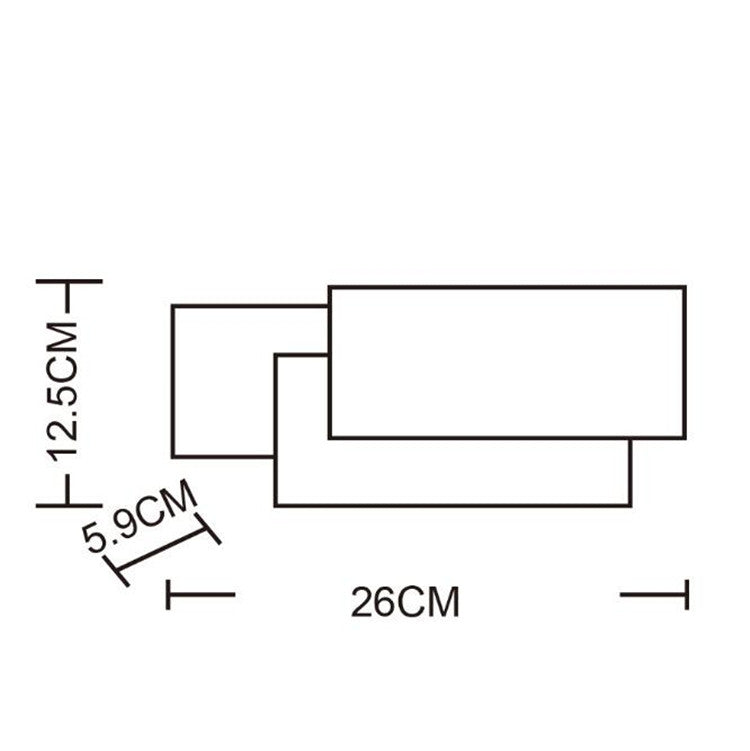 創意簡約卧室床頭客廳餐廳酒店書房走廊過道燈LED塔疊式壁燈