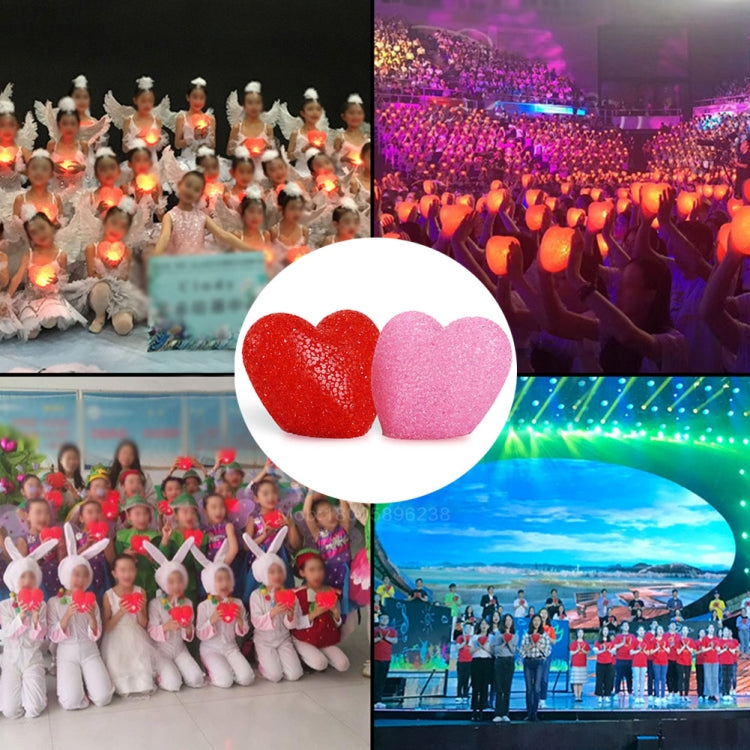 室內裝飾LED小夜燈浪漫3D愛心情人節婚禮派對裝飾