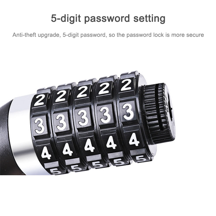 WHEEL UP 自行車鎖 防盜山地車密碼鎖鋼纜鎖單車騎行配件通用