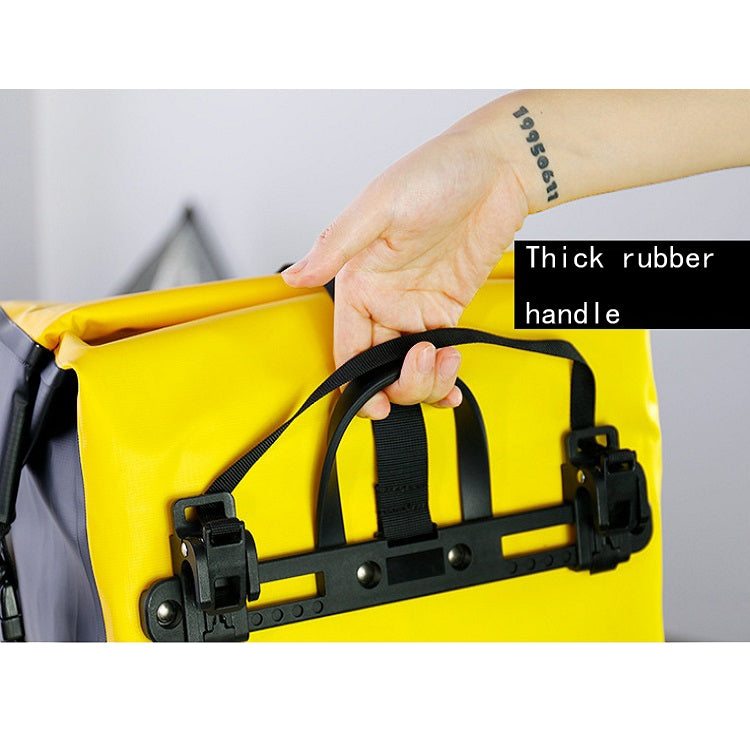 WHEEL UP WHFS001 防水自行車后馱包貨架包單邊車架包長途旅行單車袋 25L