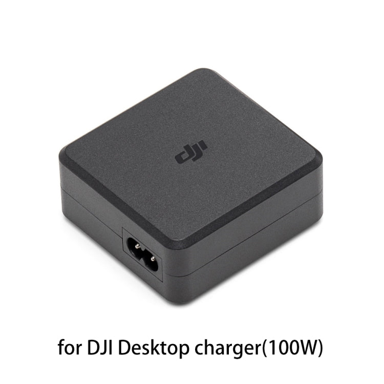 原裝DJI 100W 桌面充電器擁有兩個 USB-C 輸出接口