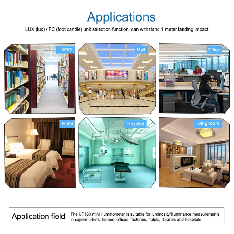 数字照度表亮度計光度計測試儀帶液晶背光显示