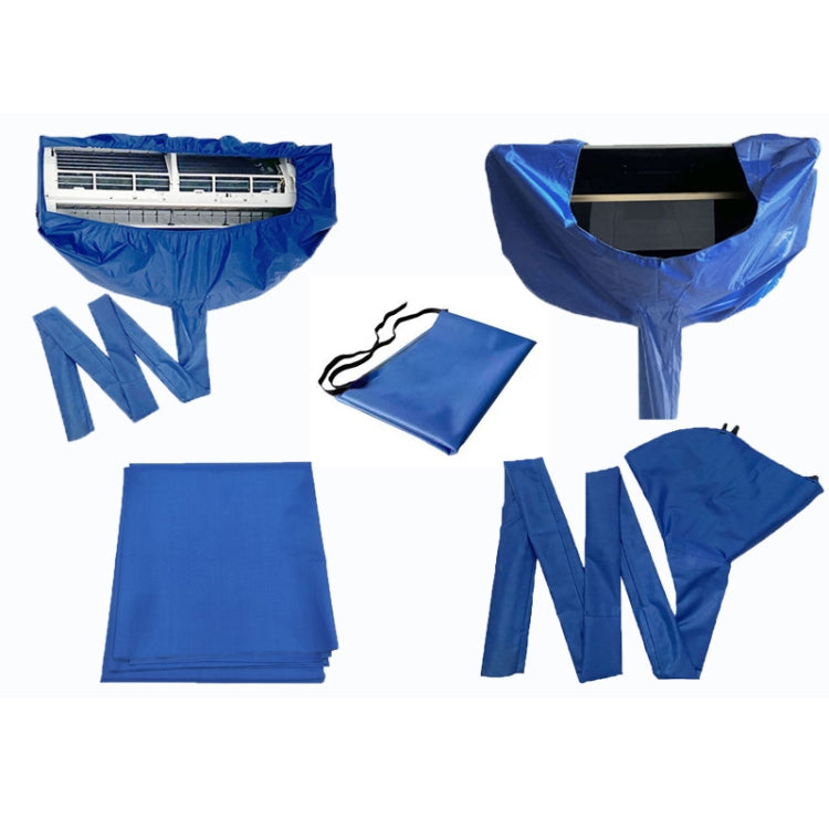 2-3匹大號 空調清洗罩帶接水罩子清洗工具, 1pc Cover, Cover + Protective Wall Cloth, Cover+Range Hood Cover, 3-in-1 Kit, 4-in-1 Kit, 5-in-1 Kit