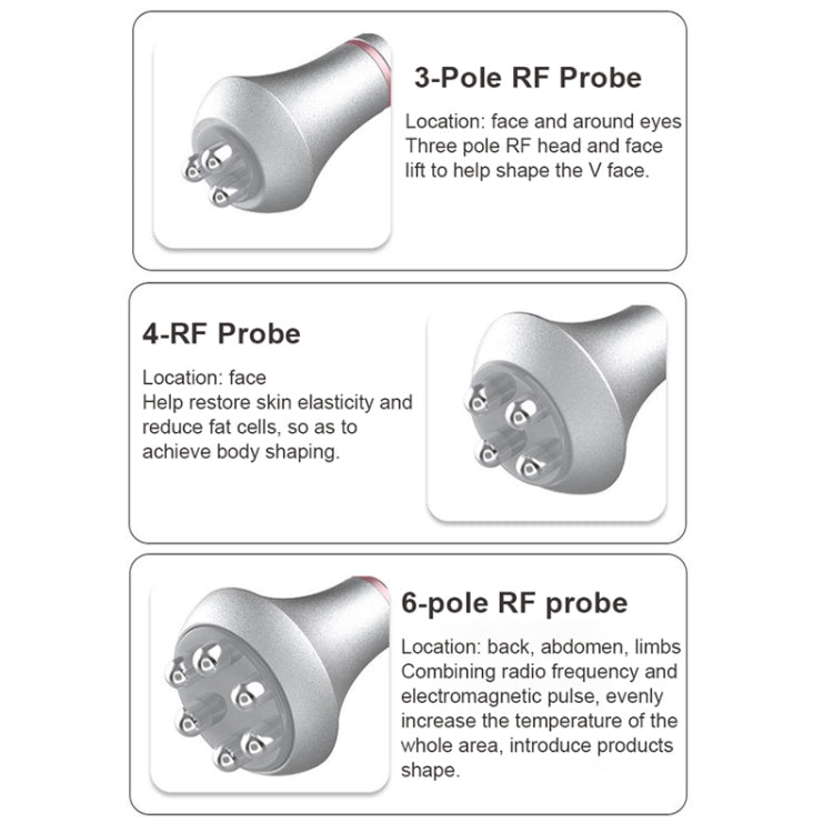 6合一 80K爆脂儀多功能RF多極射頻超聲波塑形緊緻美容機