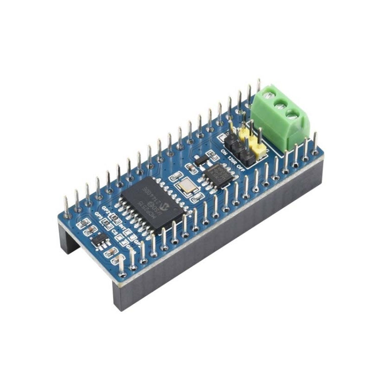 Waveshare  適用於Raspberry Pi Pico的CAN總線模塊（B），通過SPI實現遠距離通信23775