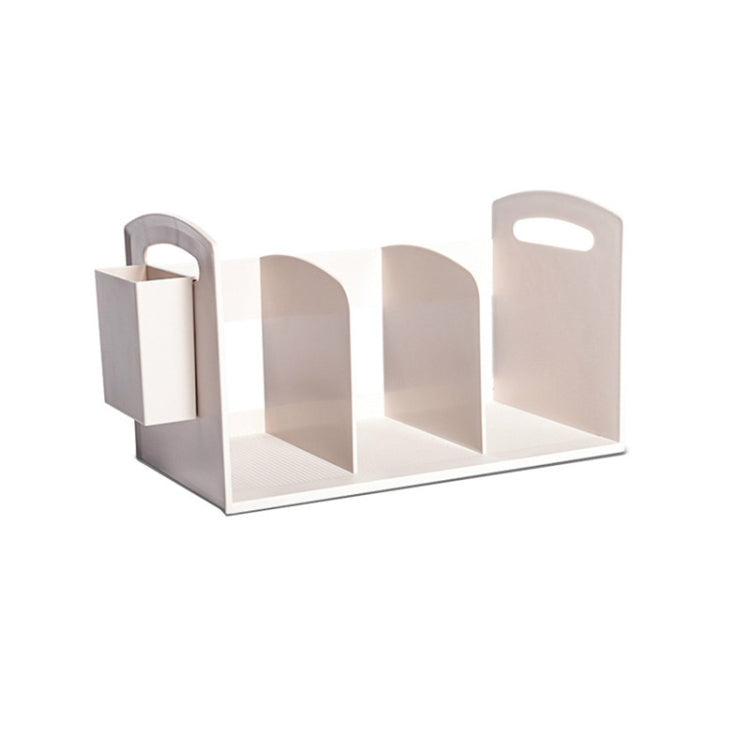 簡約鐵藝書架學生書桌書本收納架