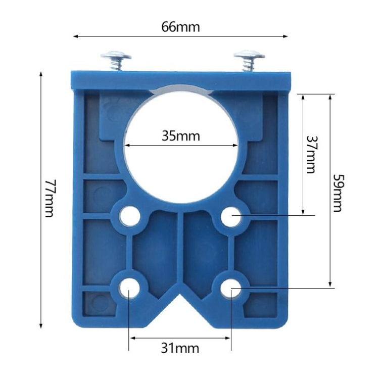 35mm木工鉸鏈開孔門板合頁定位器打孔安裝輔助工具