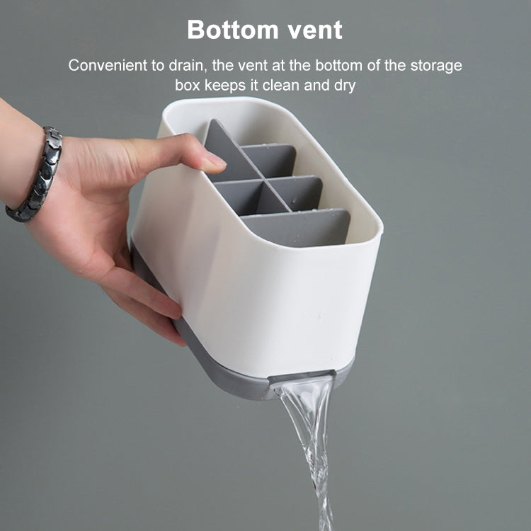 可拆卸牙刷牙膏收納衛生間洗漱套裝置物架