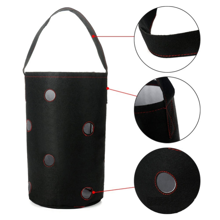 毛氈懸挂式草莓裸根植物無紡布種植袋