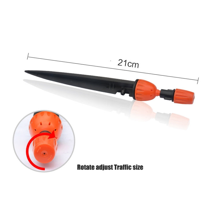 園藝可調設備微噴滴灌霧化噴頭自動澆花器