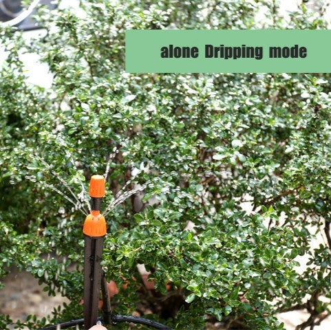 園藝可調設備微噴滴灌霧化噴頭自動澆花器