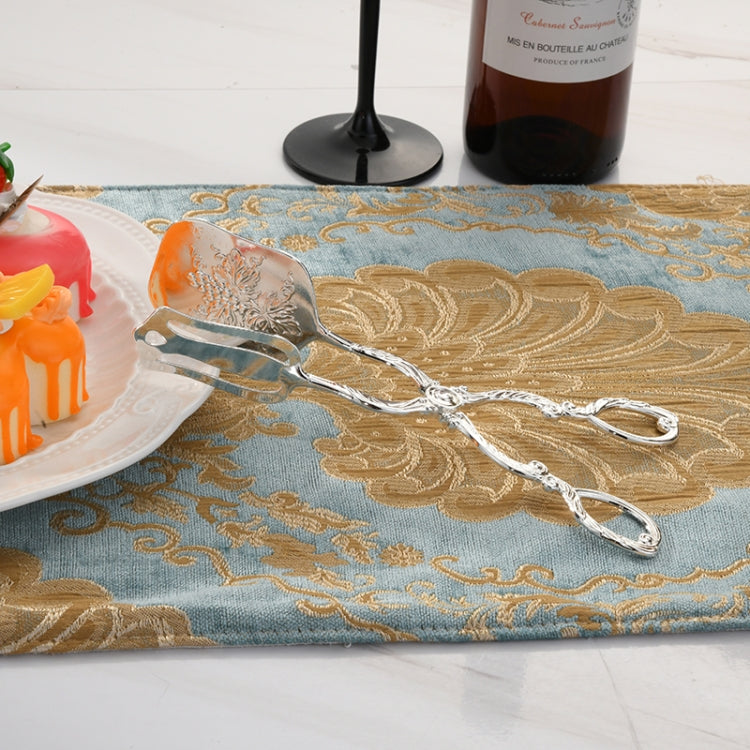 復古式鋅合金刀叉蛋糕水果點心沙拉夾