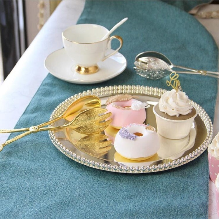 復古式鋅合金刀叉蛋糕水果點心沙拉夾