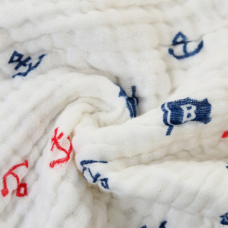 2個一賣純棉6層紗布口水巾醫用泡泡紗兒童小方巾