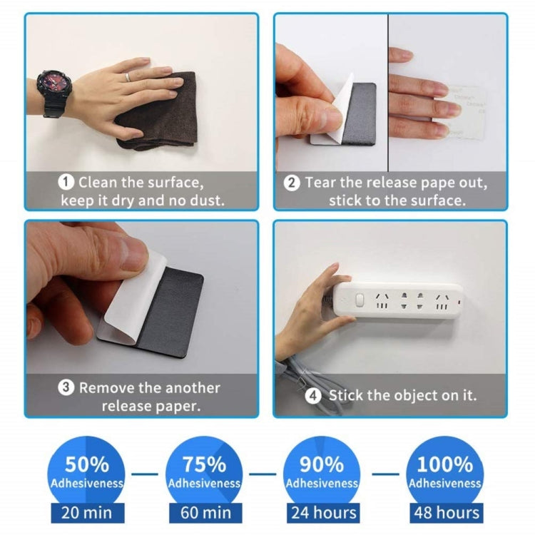 方形EVA泡棉雙面膠強力高粘海綿膠貼