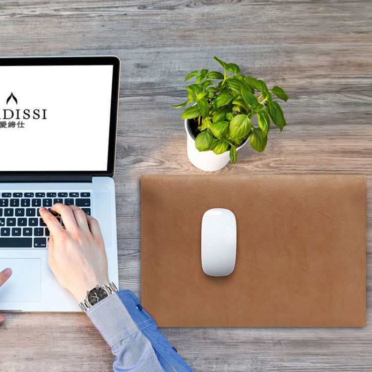 PU皮革荔枝紋筆記本電腦內膽包 適用於14寸筆記本電腦，款式：