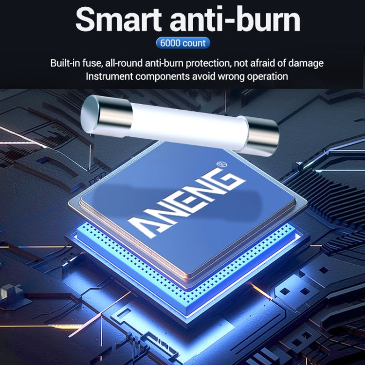 ANENG 681 LCD數顯屏智能自動量程充電萬用表