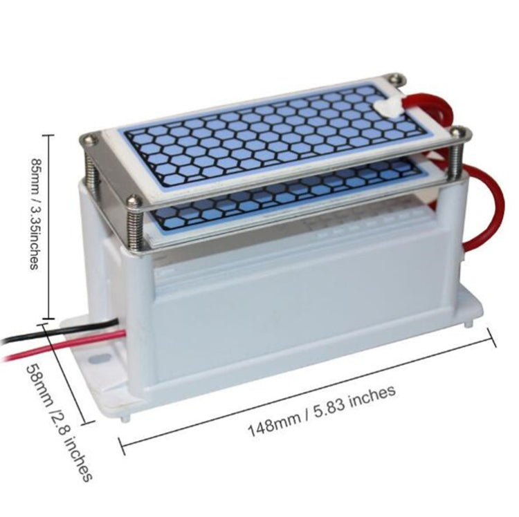 便攜式陶瓷臭氧發生器 雙片空氣凈化器 滅菌活氧凈化器