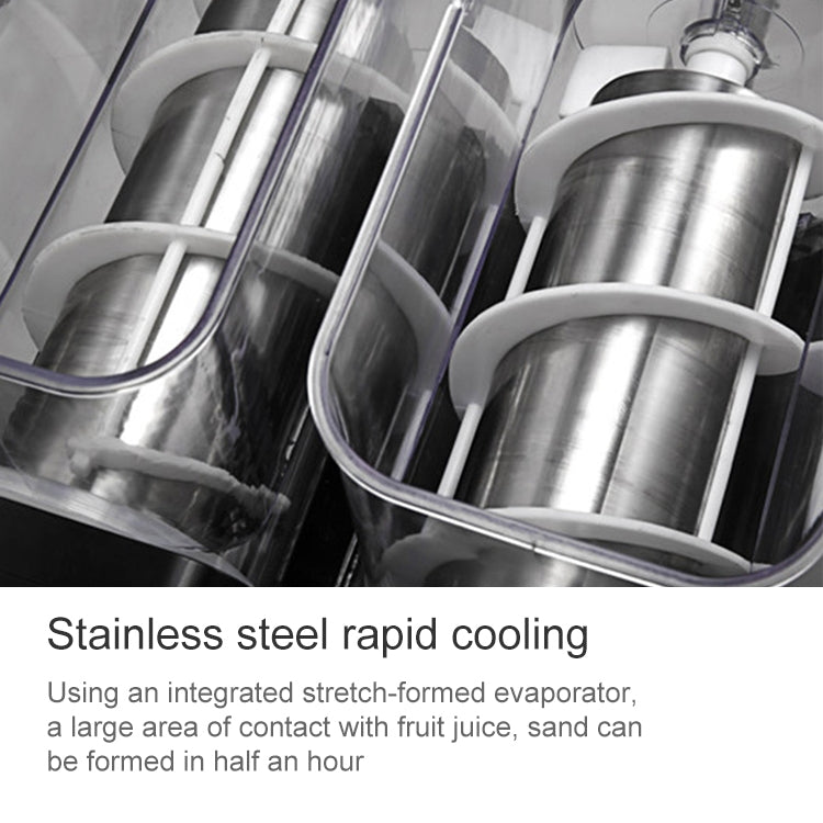 單缸雪融機大容量沙冰機 奶茶店台式雪泥果汁飲料機