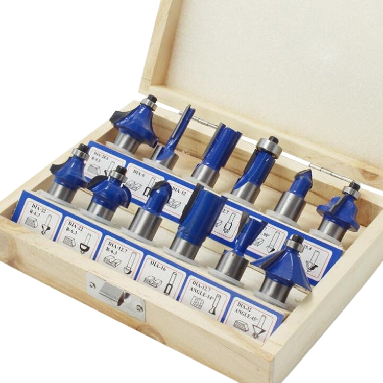 木工銑刀套裝 修邊機刀頭電木銑雕刻機刀具