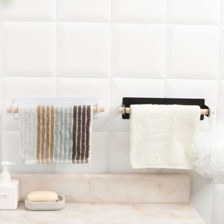 免打孔廚房用紙架抹布捲紙收納架廁所衛生間毛巾架