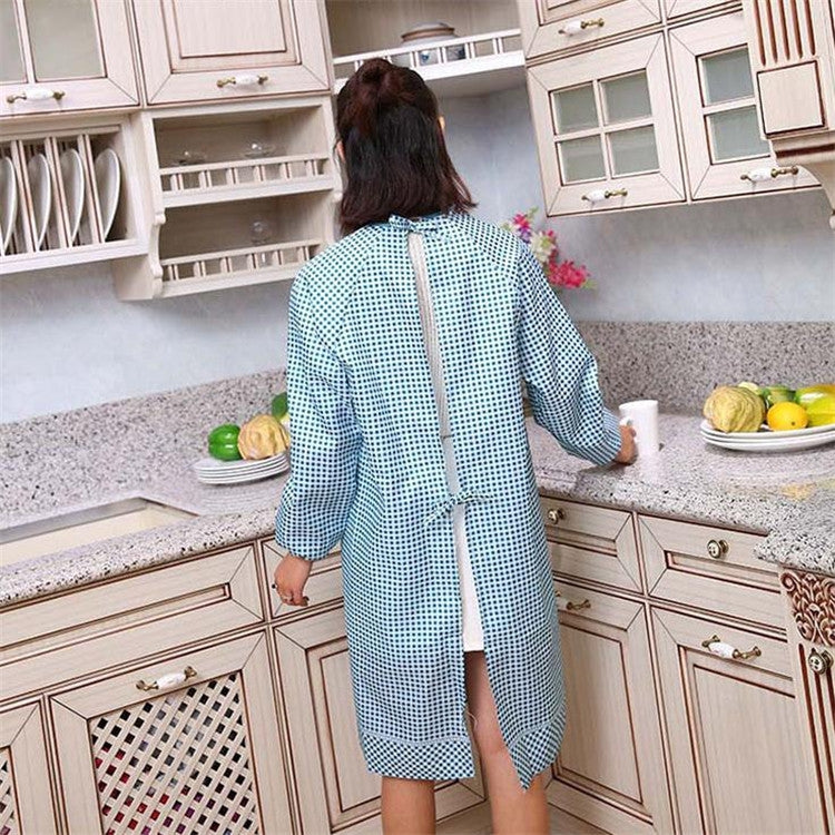 卡通帆布圍裙 防污餐飲制服工作服