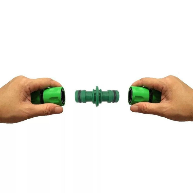 2個一賣 4分雙向奶嘴修復延長水管快速接頭塑料園藝工具