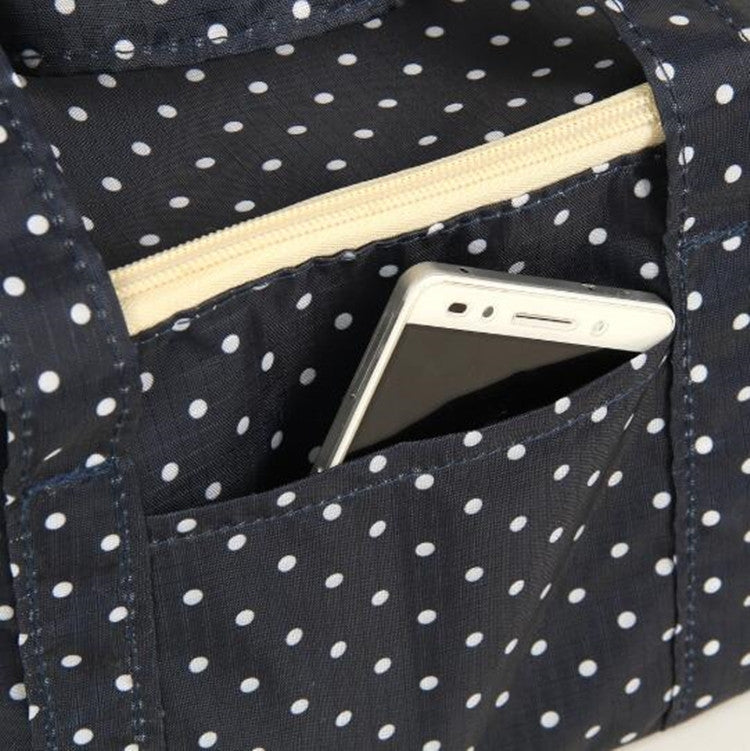 大號牛津布保溫包手提便當包花色方形戶外野餐包