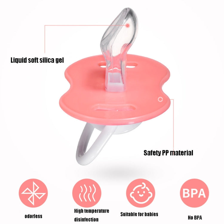 嬰兒卡通硅膠安撫奶嘴套裝和鏈條組合裝寶寶安睡玩嘴
