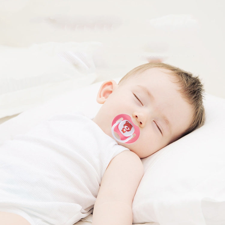 嬰兒卡通硅膠安撫奶嘴套裝和鏈條組合裝寶寶安睡玩嘴