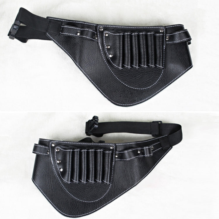 美髮師理髮剪夾梳子PU皮腰包理髮店美髮工具