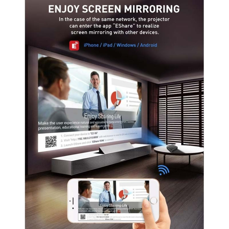 P11 4K高清DLP迷你3D投影儀 4G+32G智能微型便捷式投影機