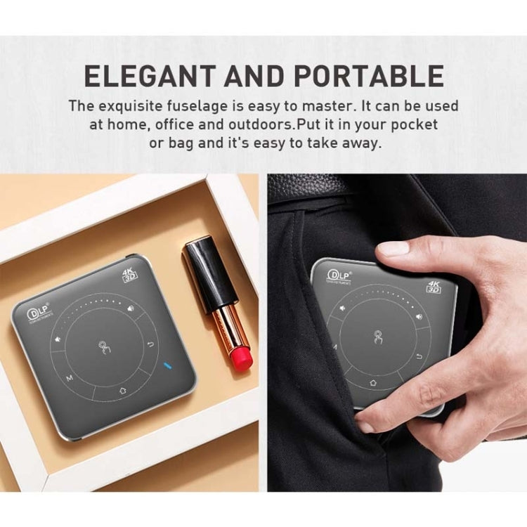 P11 4K高清DLP迷你3D投影儀 4G+32G智能微型便捷式投影機