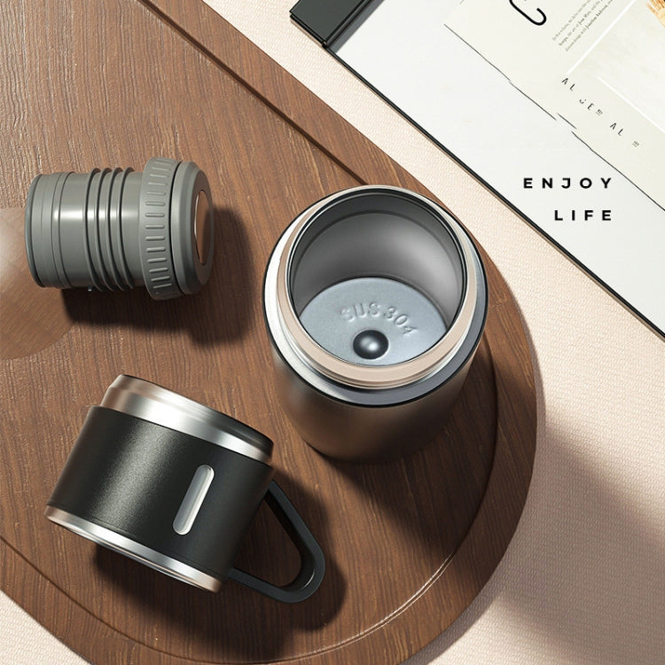 500毫升304不銹鋼保溫杯便攜商務泡茶杯，規格：