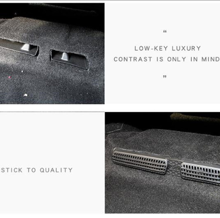 2套一賣 適用於斯柯達 車載空氣排氣口蓋座椅出風口保護罩