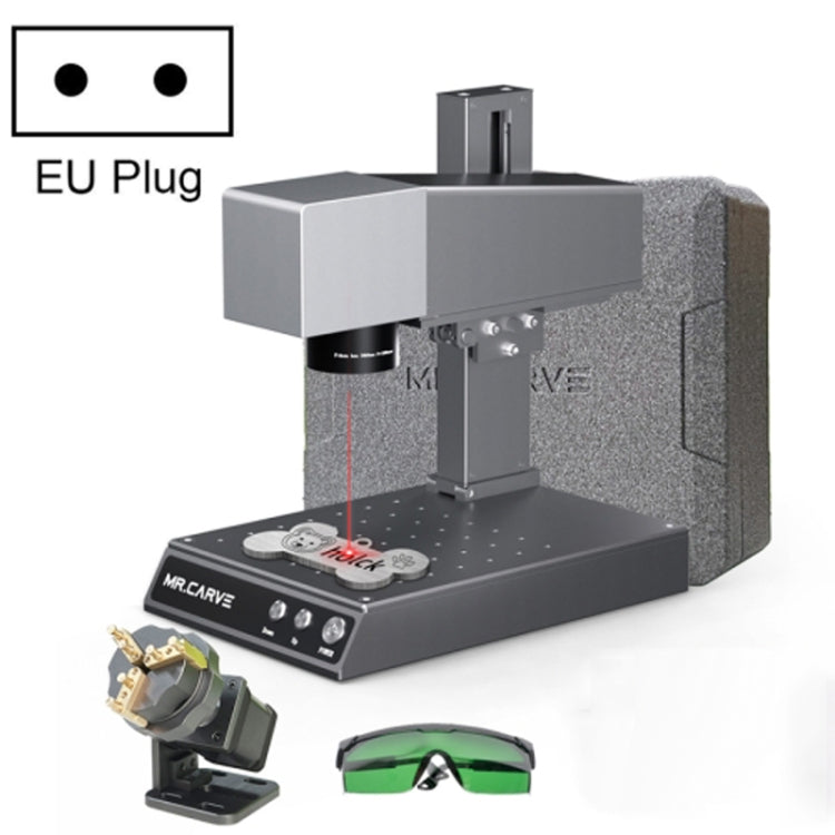雕將 M1 Pro 金屬銘牌高精度刻字工業激光雕刻機