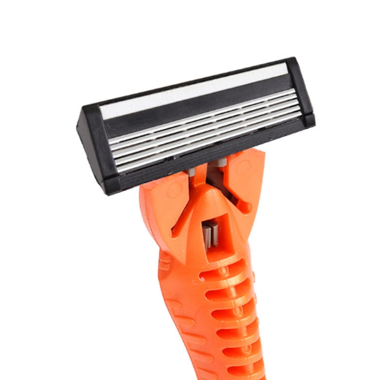 五層不銹鋼可替換刀頭一次性手動剃鬚刀